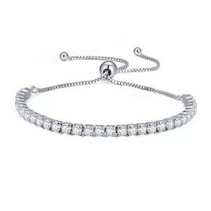 Silver adjustable Bracelet
